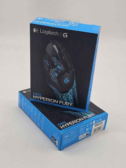 Mouse de gaming Logitech G402 Hyperion Fury, 4.000 DPI, design ușor, 8