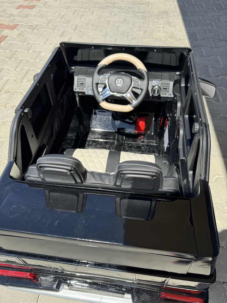Акумулаторна количка Mercedes G650 Maybach 4x4 с меки гуми