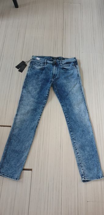 Replay Anbass Slim Fit Mens Size 34/32 НОВО! ОРИГИНАЛ! Мъжки Дънки!