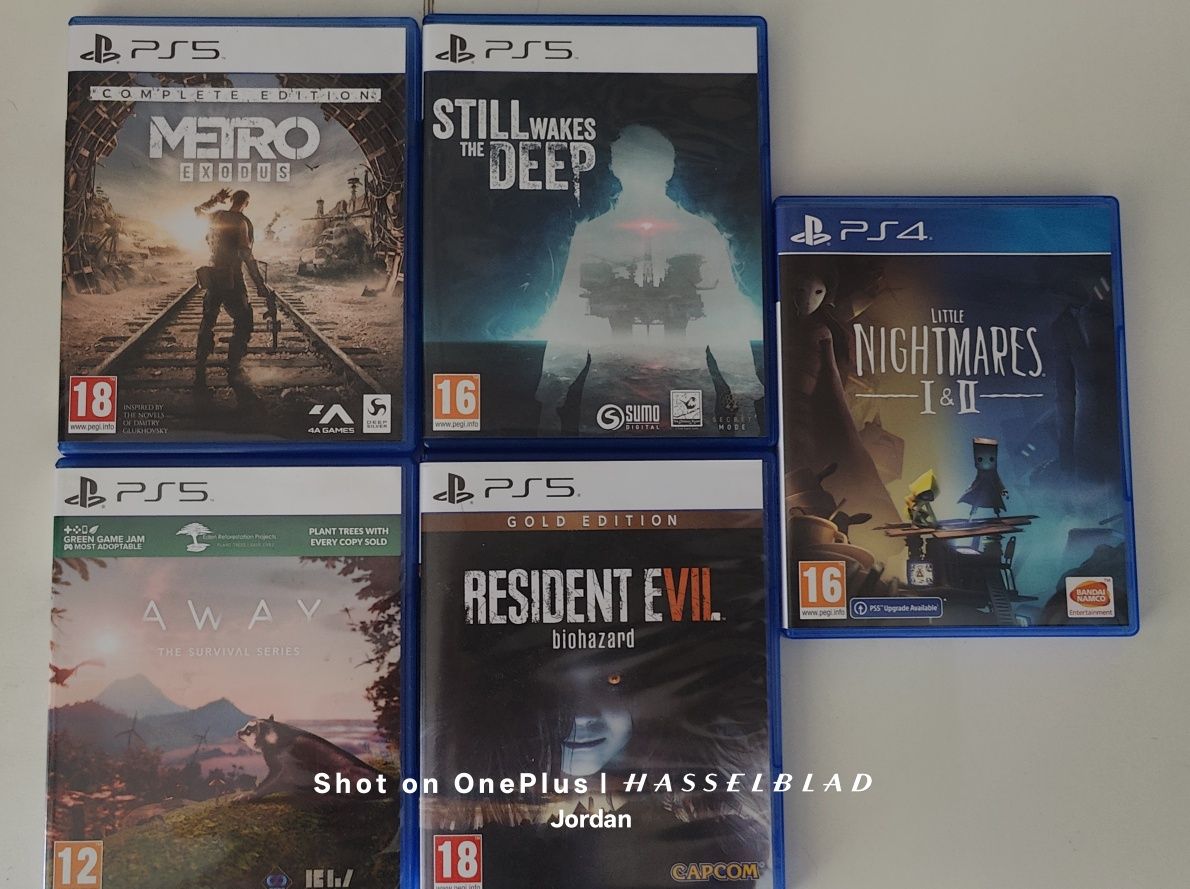 Продавам игри за PS5