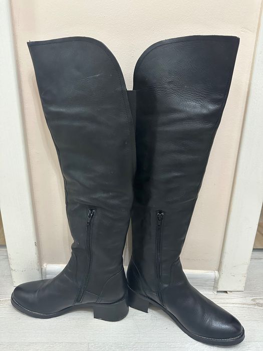 Ботуши чизми от естествена кожа 39 н.