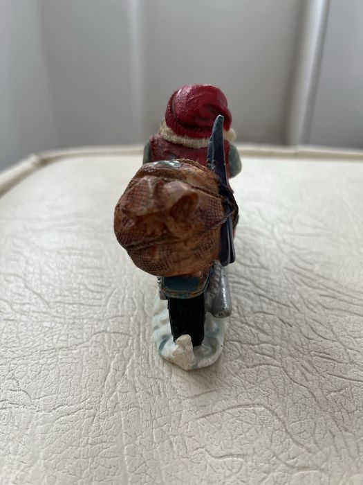 Bibelou Mos Craciun pe motocicleta