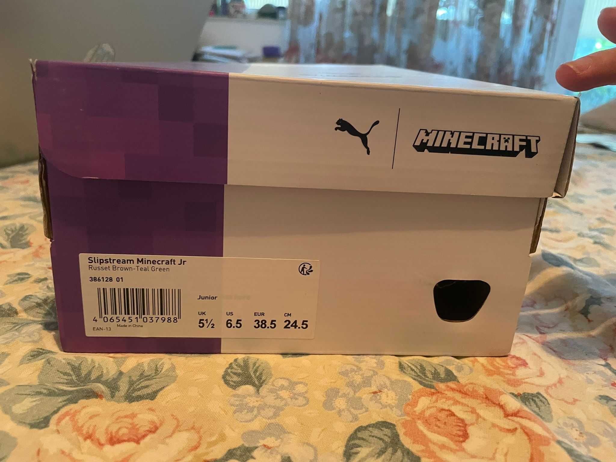 Кожени маратонки Puma MInecraft размер 38.5