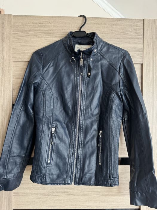 Срочно стильная женск Куртка кожанная Массимо дутти, Манго