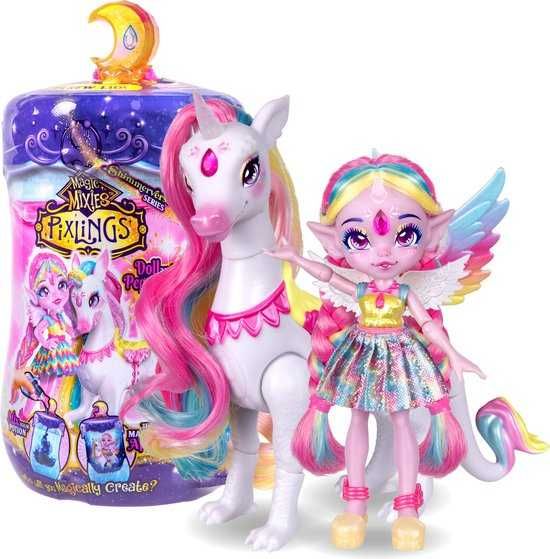 Кукла Magic Mixies с еднорог Shimmer Reveal Магическа кукла