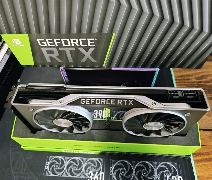NVIDIA RTX 2070 Super Founders Edition Колекционерска карта, Гаранция!
