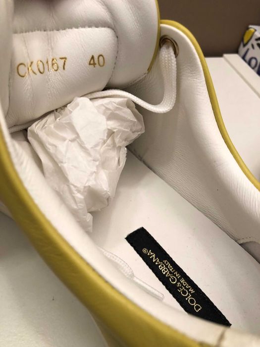 Dolce Gabbana sneakers 40-41, autentici, full box, retail 595 euro
