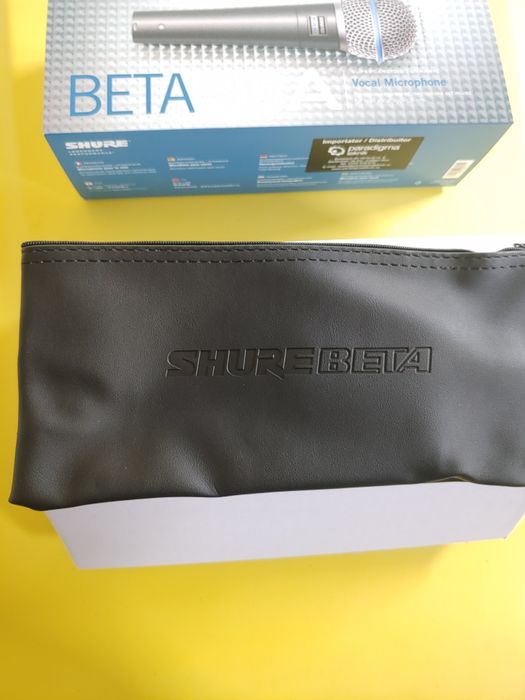 Microfon ORIGINAL SHURE beta 58a