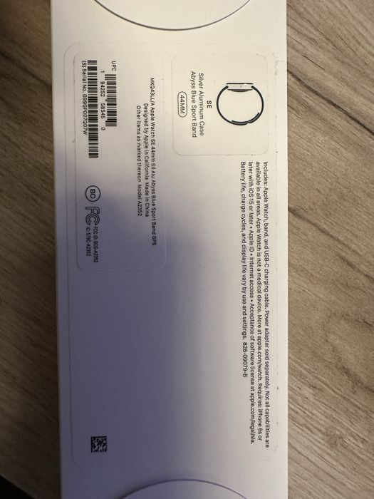 Apple watch SE 44mm Abyss Blue Sport Band