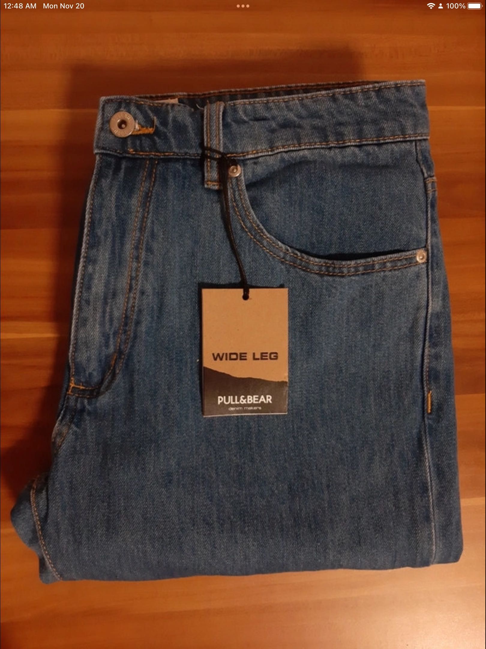 Pantaloni denim P&B