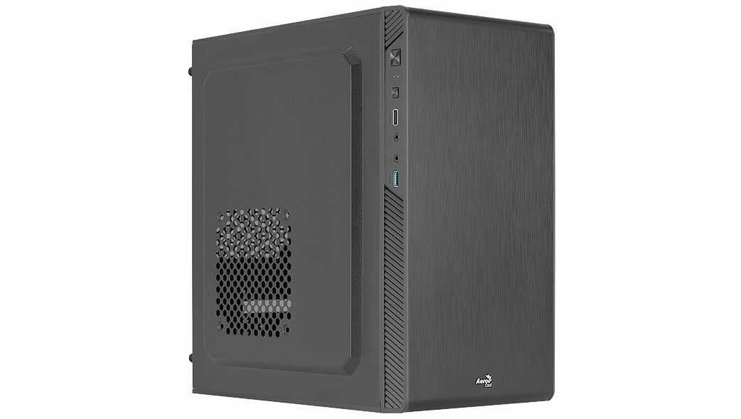 Кейс Пк AeroCool CS-106 в комплекте  Качественный БП AeroCool Eco 400w