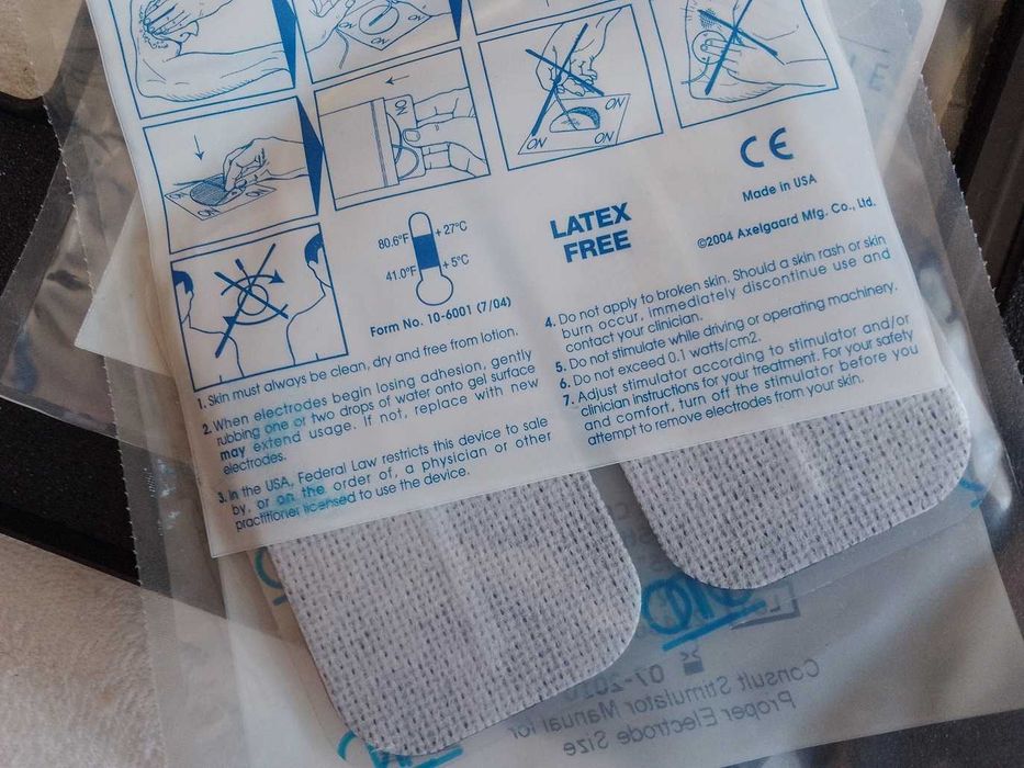 Kit Medical Terapeutic Electrostimulator Fitness pt. spasme musculare