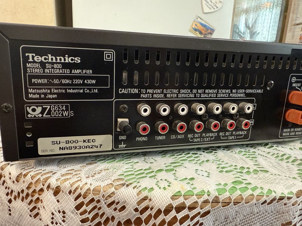 Technics SU-800 стерео усилвател