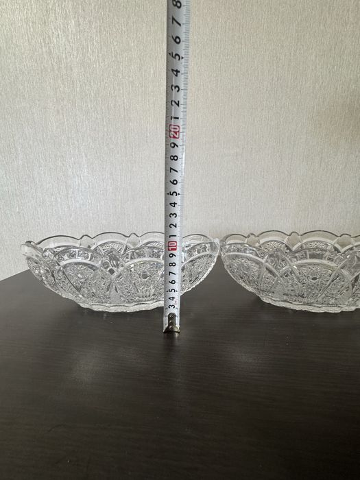 Хрустальные вазы СССР 2шт