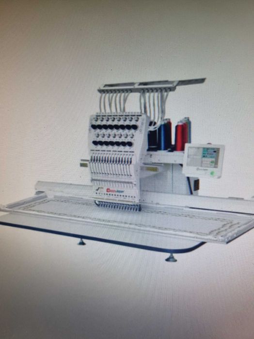 Mașina industriala brodat HAPPY HCD3e-X1501-40W 1200cmx40cm, accesorii