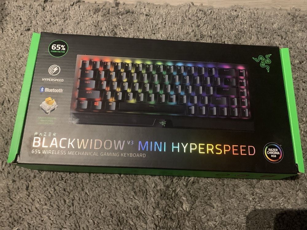 Клавиатура Razer BlackWidow V3 Mini Hyperspeed