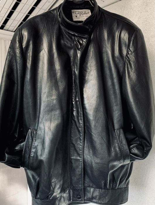 Кожено яке бомбър Канада унисекс