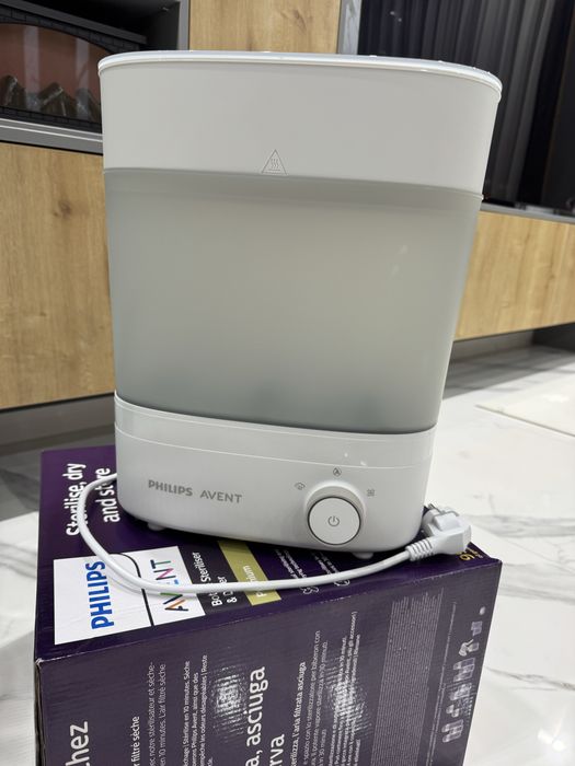 Електрически парен стерилизатор Philips Avent Premium с функция сушене