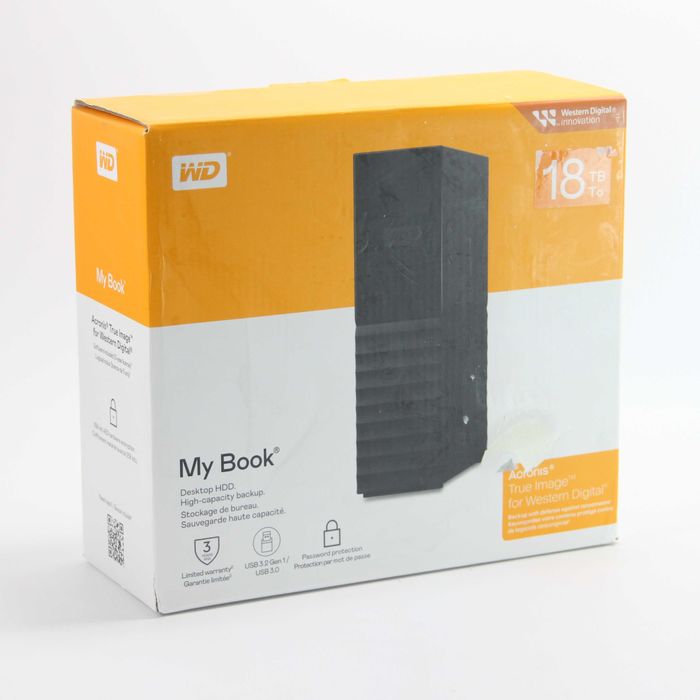 HDD Extern WD - My Book - 18 Tb - OBIECT SIGILAT - Amanet FRESH Galati