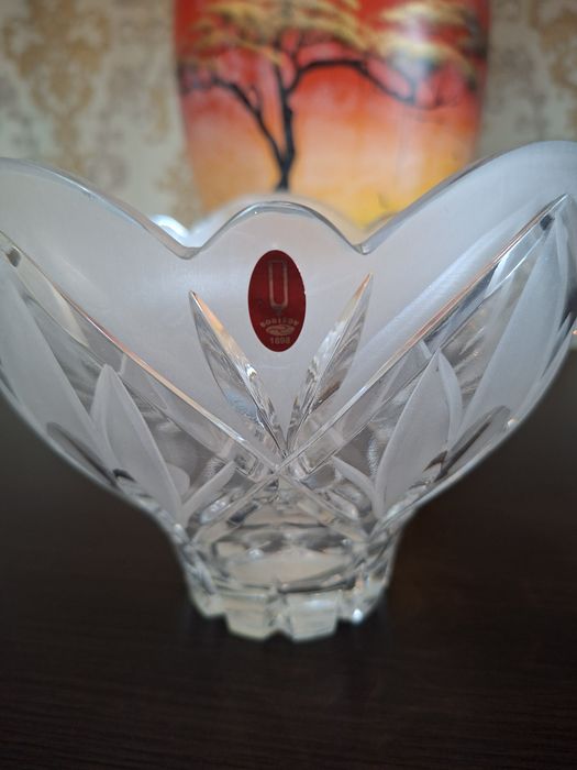 Хрусталь вазы конфетницы новые