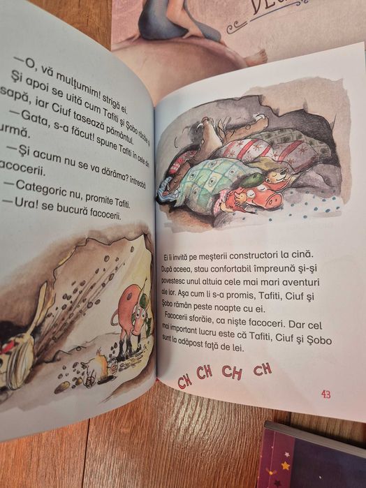 Carti noi de povesti pentru copii, ilustrate si cartonate, negociabil