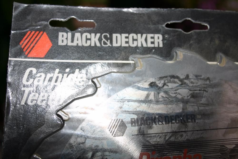 Disc circular black deker 8 1/4