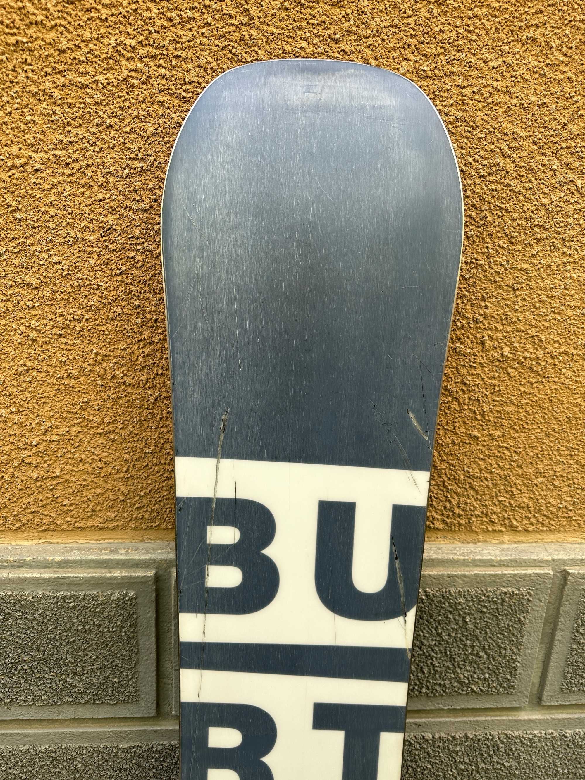 placa snowboard burton custom wide L162