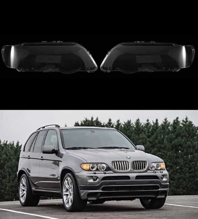 Sticla far BMW X5 E53 (2000-2003) Capac Geamuri.