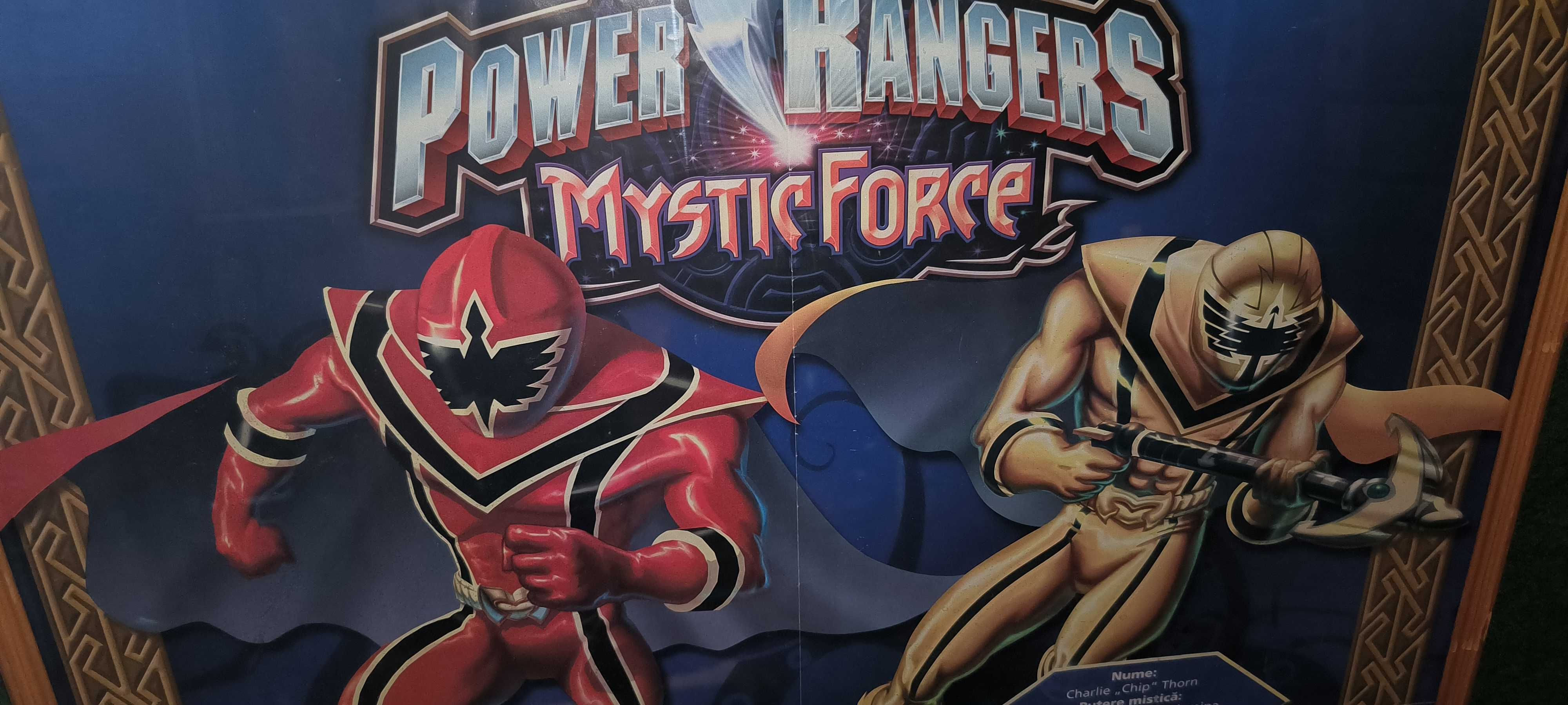afis poster inramat + sticla geam
POWER RANGERS MYSTIC FORCE