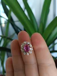 Бриллиантовое кольцо с премиум бриллиантами 750 пробы 6.5 грамм