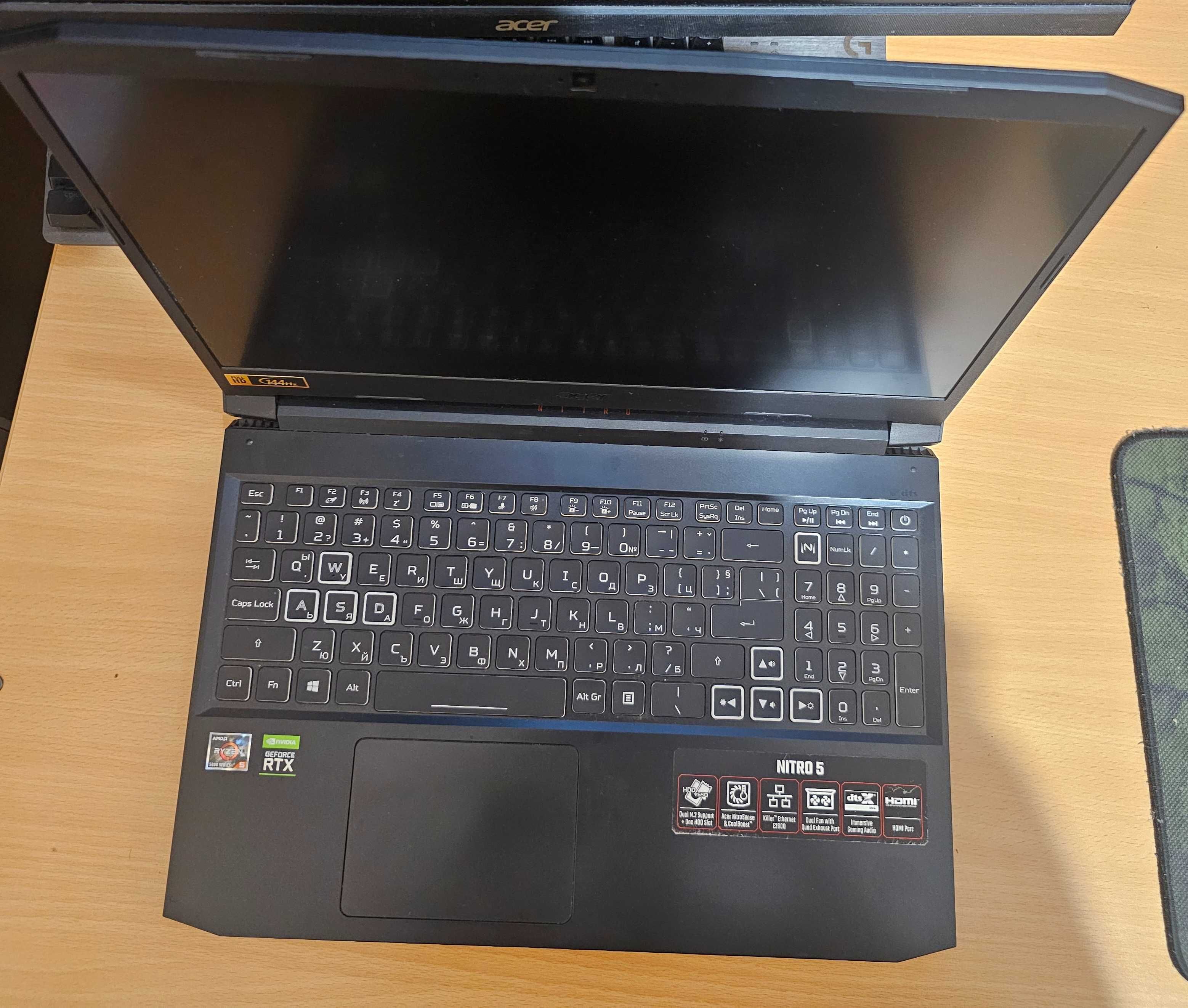 Отличен Геймърски Лаптоп! Acer Nitro 5 AN515-45 с RTX 3060