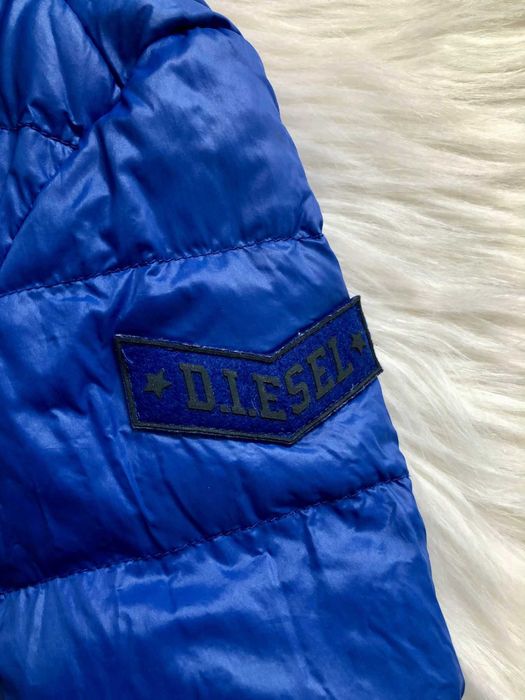 Geaca albastra pentru bebelusi, Diesel, marime 18 luni