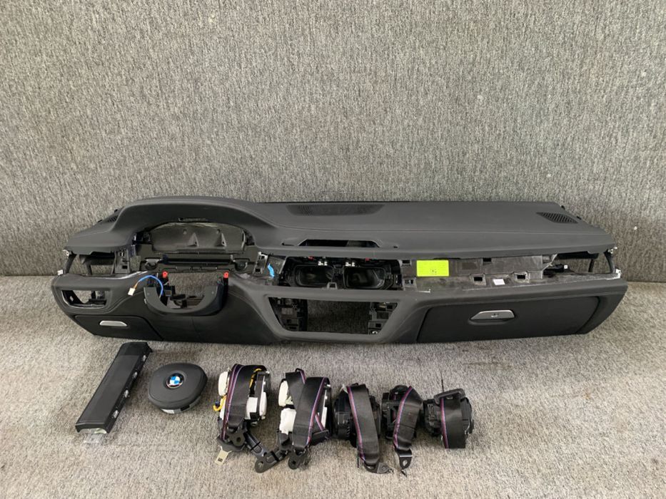 bmw seria 7 g11 lci kit airbag plansa bord head up centuri