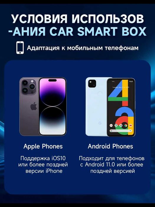 CarlinKit 5.0 2air - симсиз адаптер (Carplay + Android Auto)