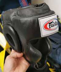 Casca Fairtex MMA/MUAI THAY/Kickboxing Piele Naturala Impecabila