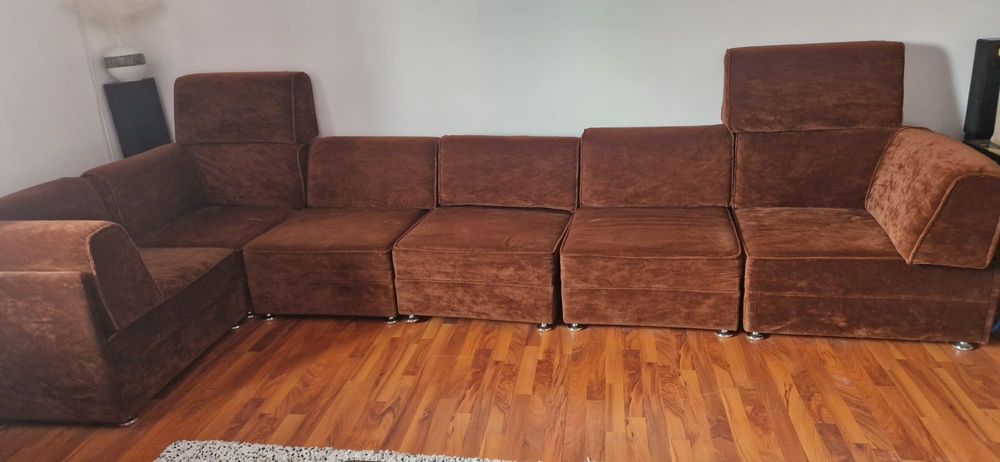 Canapea modula  maro