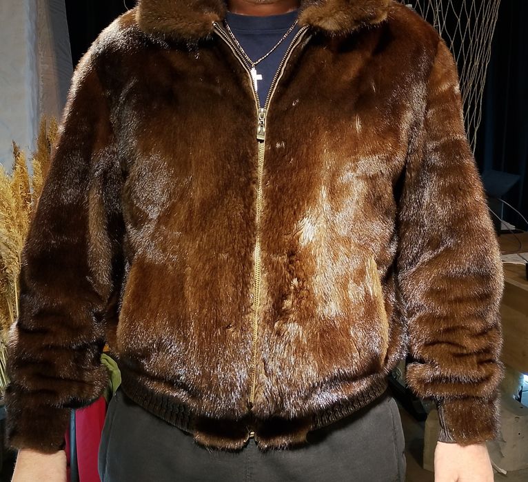 Шуба норковая мужская