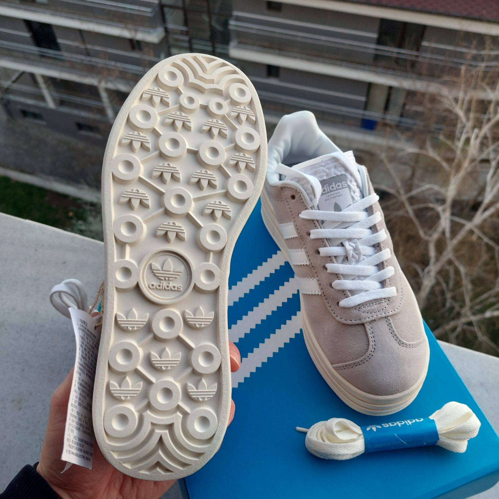 Adidas Gazelle Bold Grey 36-38-40