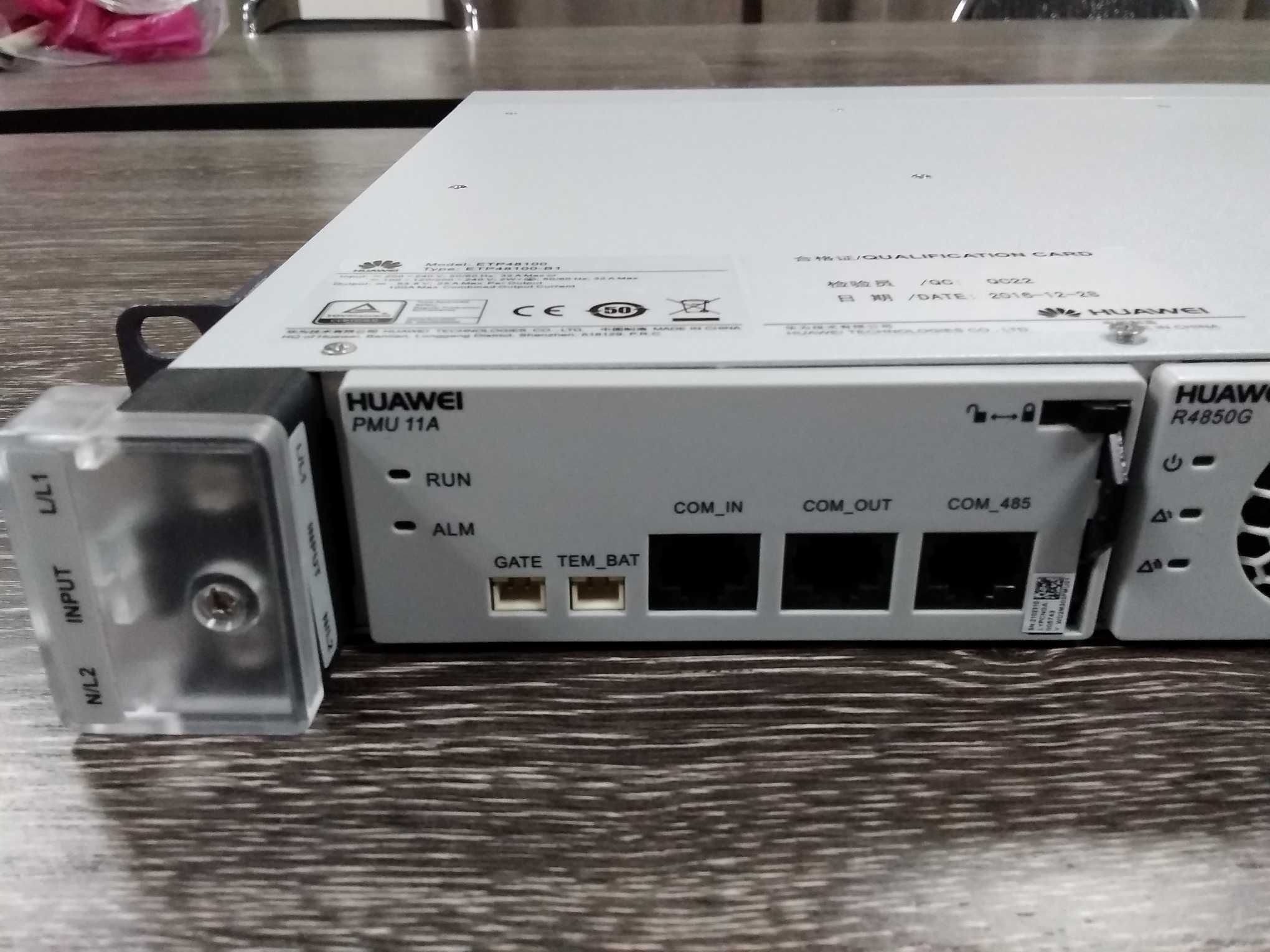 Huawei GPON MA5683T с платой GPFD С++ 16 и блок питания ETP48100-B1