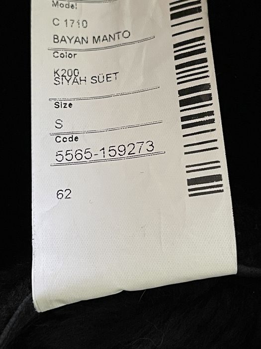 Palton dama din piele intoarsa