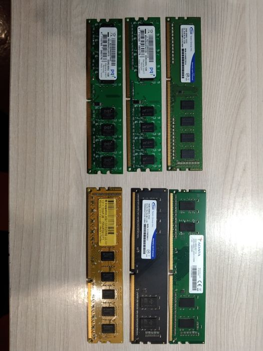 Оперативная память DDR2 DDR3 DDR4