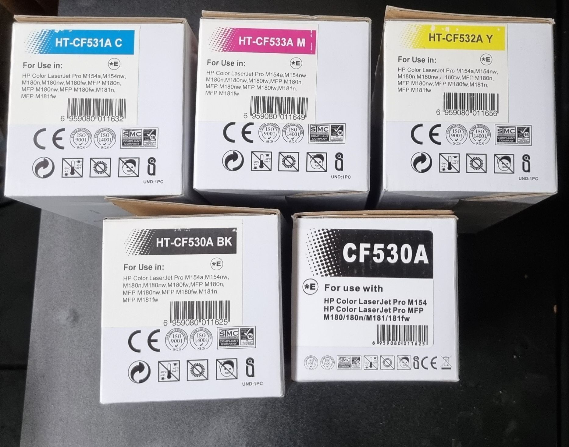 Tonere noi compatibile HP CF530A CF531A CF532A CF533A