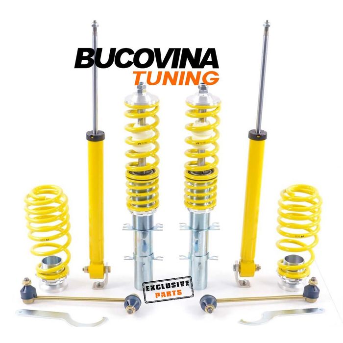 Suspensie Sport Reglabila compatibila cu VW Golf 4 FK