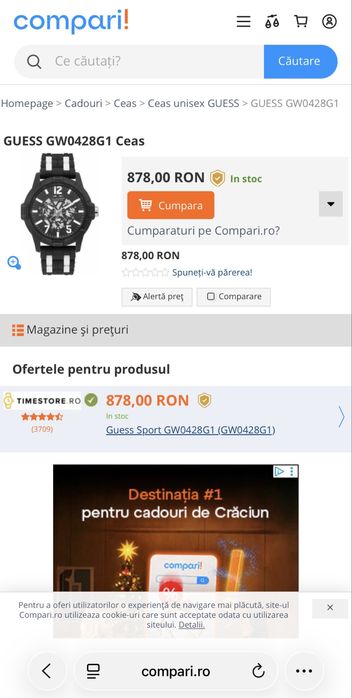 Ceas Guess Bărbați - Nou în cutie