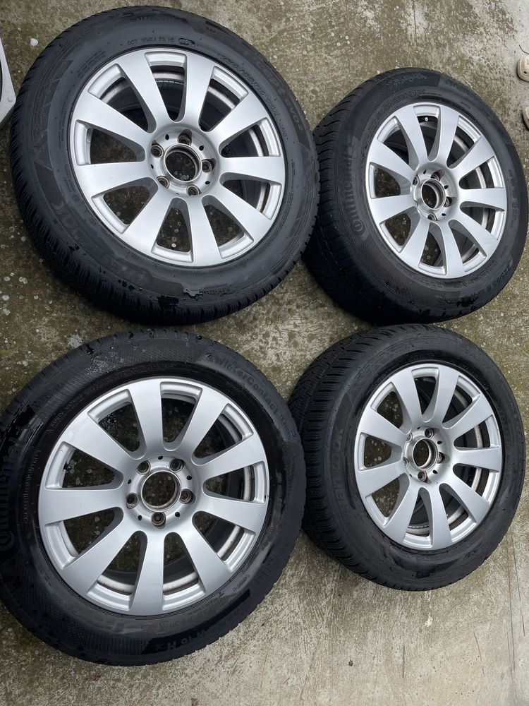 Jante 16 mercedes w212 cu anvelope iarna
