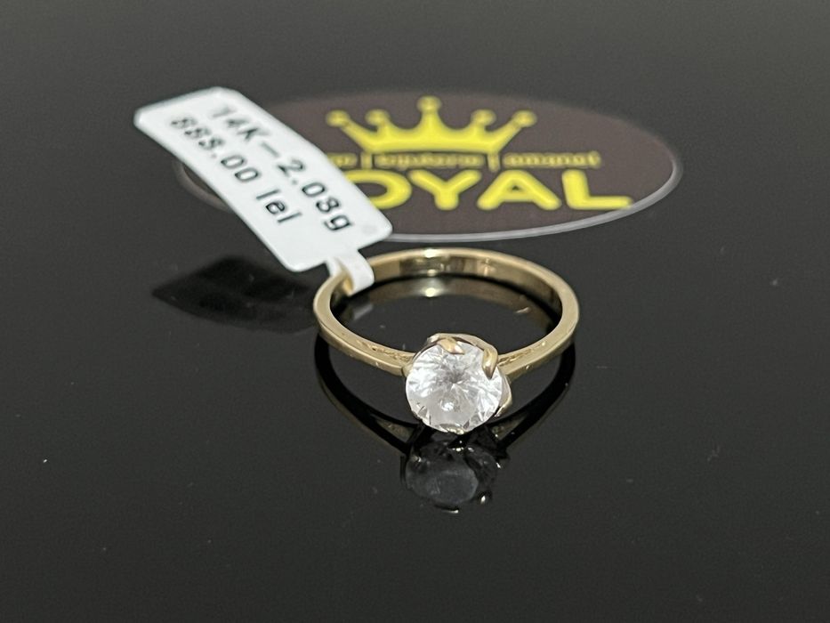 Bijuteria Royal CB : Inel dama aur 14k 2,03 grame