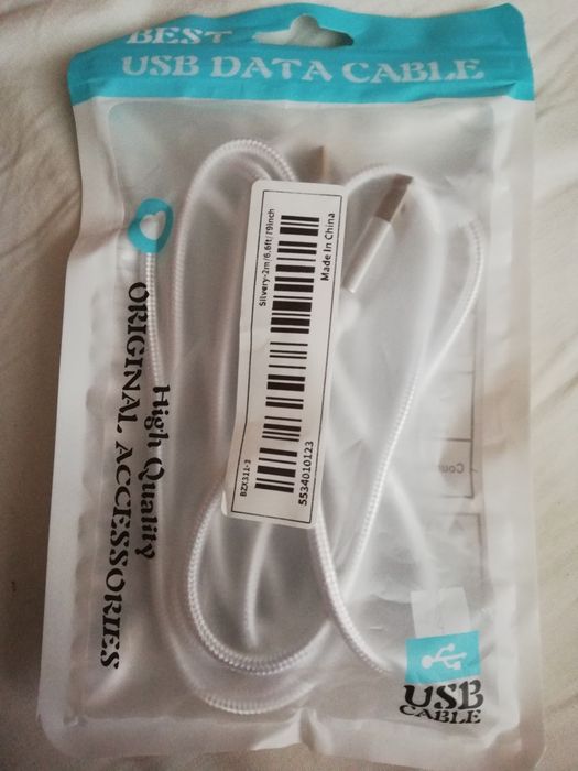 Cablu usb 3 in 1 telefon tableta iphone 2m