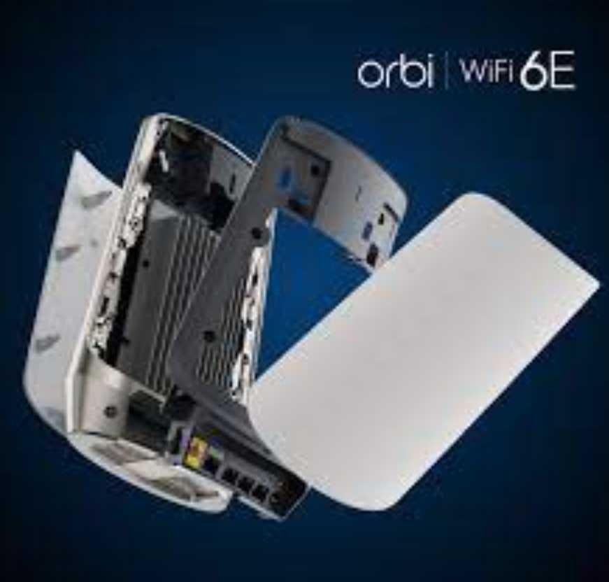 Топ Mesh система NETGEAR Orbi 960 WiFi 6E (3 устройства) до 900м2