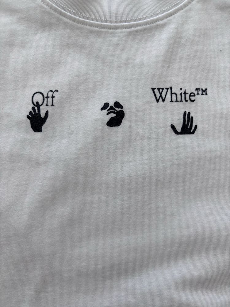 Тениска OFF-WHITE Blue Marker S/S Over Tee