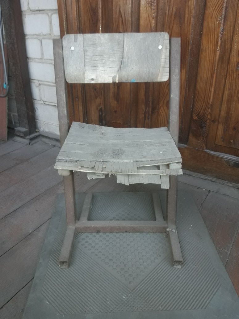 СССР стул ученический под реставрацию